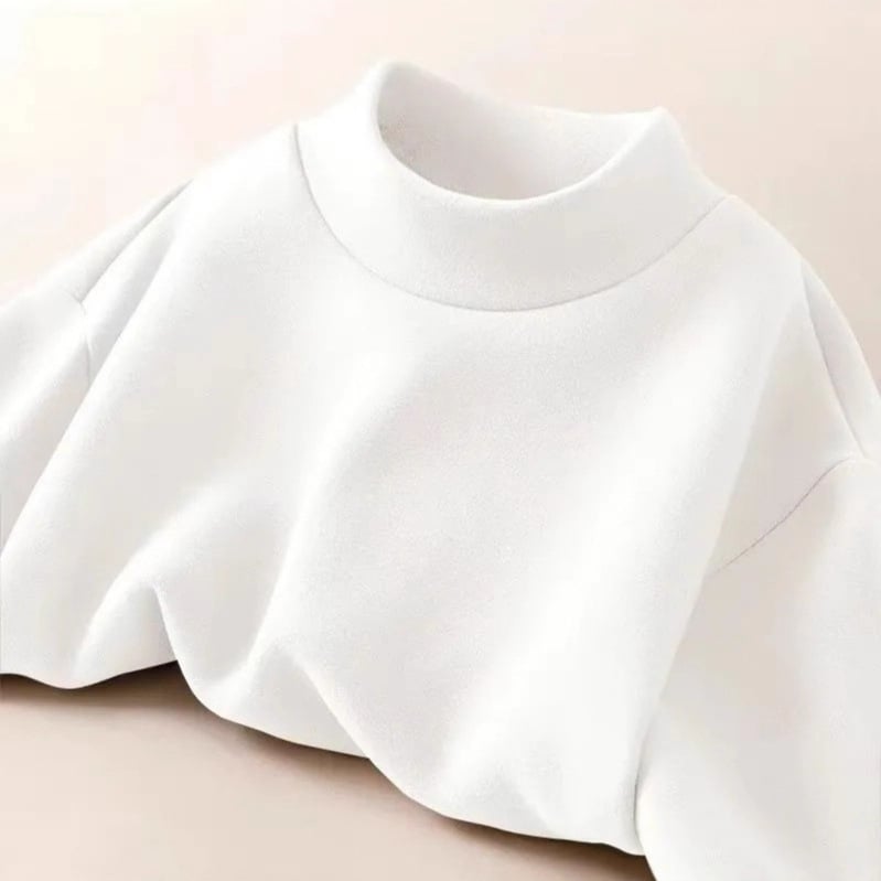 Vyriski marškiniai ilgomis rankovėmis su aukšta apykakle, fliso vidinė apdaila, siauras kirpimas, Derong audinys ≥96%