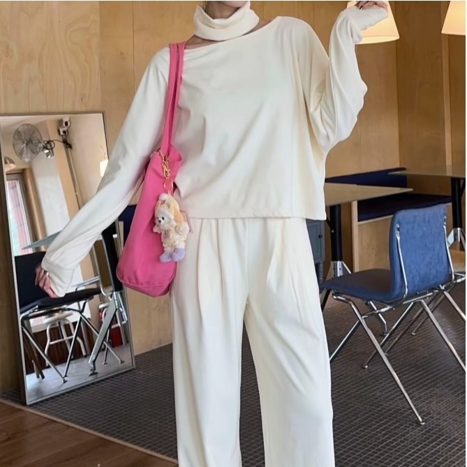 Μοντέρνο γυναικείο ένδυμα για χορό πρακτικής - άνετη εφαρμογή, μακριά μανίκια, βαμβάκι, επένδυση βαμβάκι, μάρκα Chendi, για ενήλικες γυναίκες