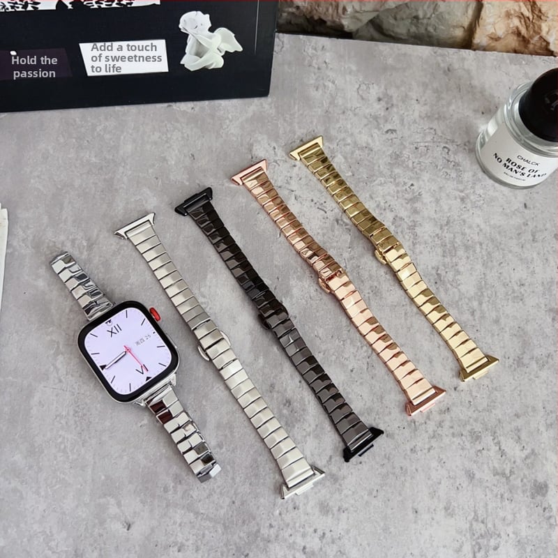 Diamantový tvar remienka z zinkovej zliatiny pre Apple Watch Ultra (všetky série) – Burei, jeseň 2025