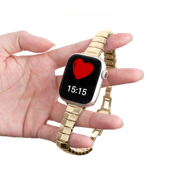 Diamantkujulise metallrõngaga kellarihm Apple Watch Ultra jaoks (kõik sarjad) - tsingi sulam, Burei, 2025 sügisel