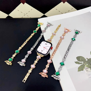 Metallist kellarihm Apple Watchile, brändi Burei, minimalistlik stiil, ühildu Ultra/SE seerias 1–10, sügis 2025