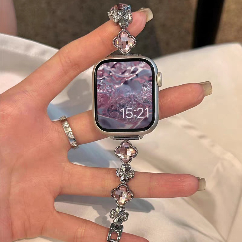 Metallist kellarihm Apple Watchile, brändi Burei, minimalistlik stiil, ühildu Ultra/SE seerias 1–10, sügis 2025