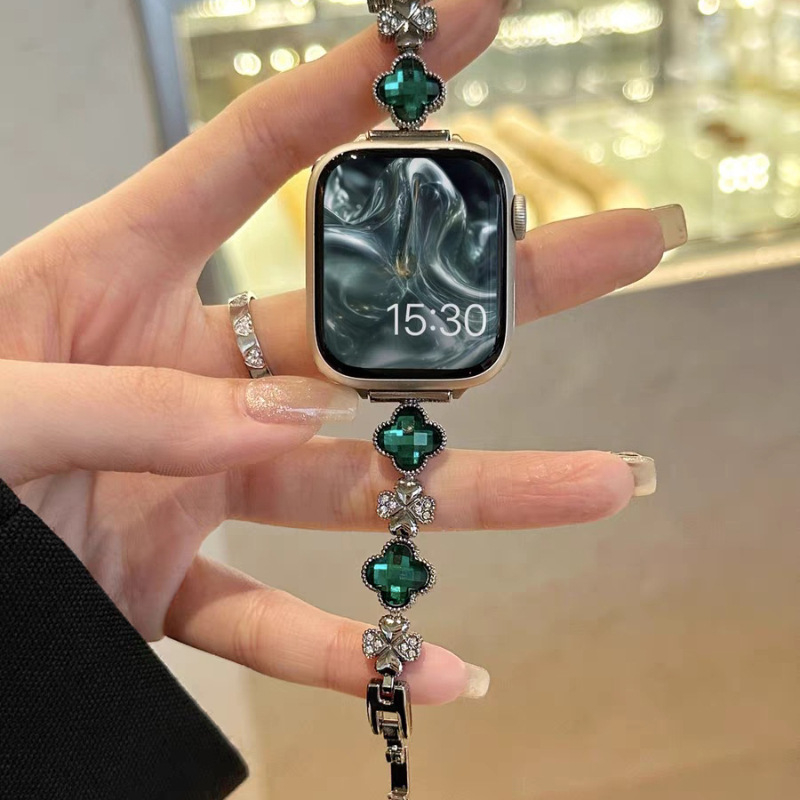 Metallist kellarihm Apple Watchile, brändi Burei, minimalistlik stiil, ühildu Ultra/SE seerias 1–10, sügis 2025