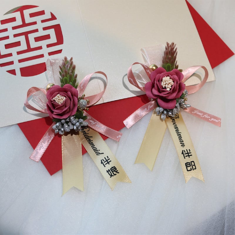 Korsazas vestuvėms – šiuolaikinis minimalistinis stilius, poros stilius, geometrinis dizainas, Medžiaga: Kitas, Žiemos 2022