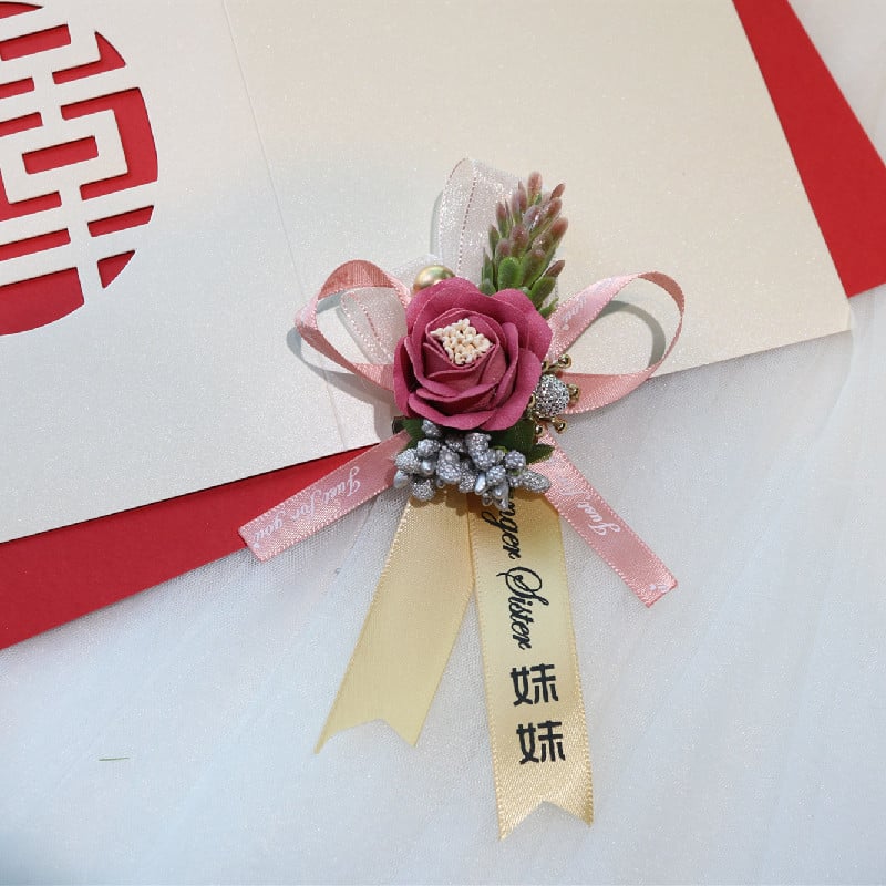 Korsazas vestuvėms – šiuolaikinis minimalistinis stilius, poros stilius, geometrinis dizainas, Medžiaga: Kitas, Žiemos 2022