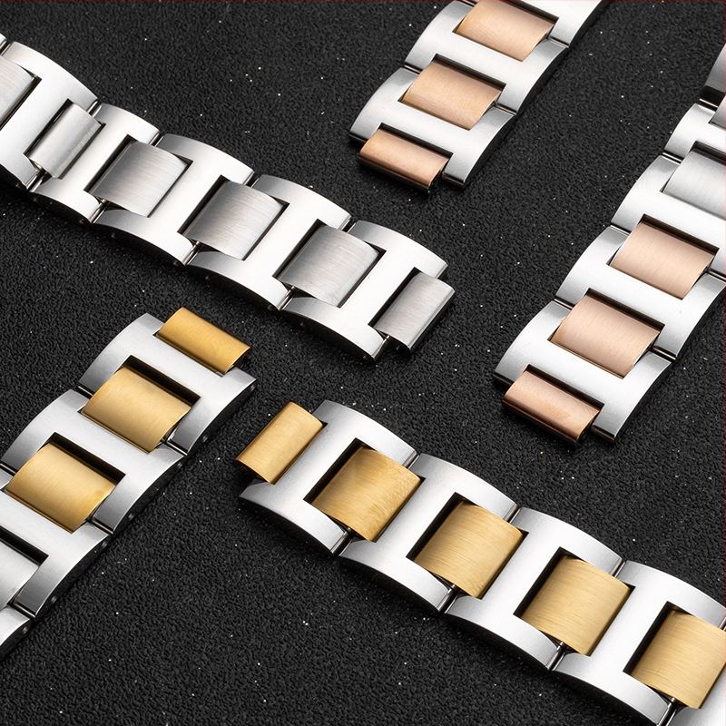 Unisex roostevabast terasest käekellarihm, elegantne minimalistlik äri stiil, suve 2025 väljaanne