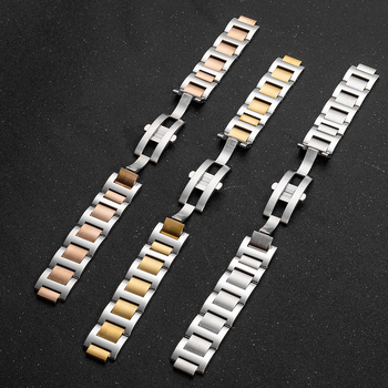 Pulksteeni rihm roostevabast terasest | vahetatav rihm, elegantne, minimalistlik, äri stiil | väljaandmine suvel 2025