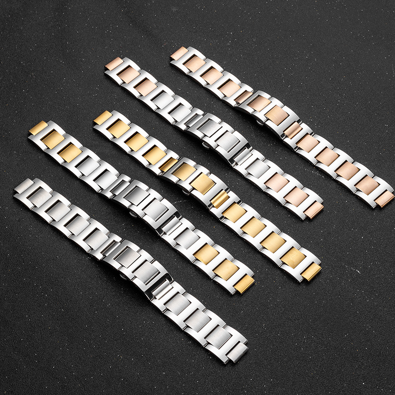 Kellari rihm roostevabast terasest – unisex, kumer serv, suve 2025 väljaanne