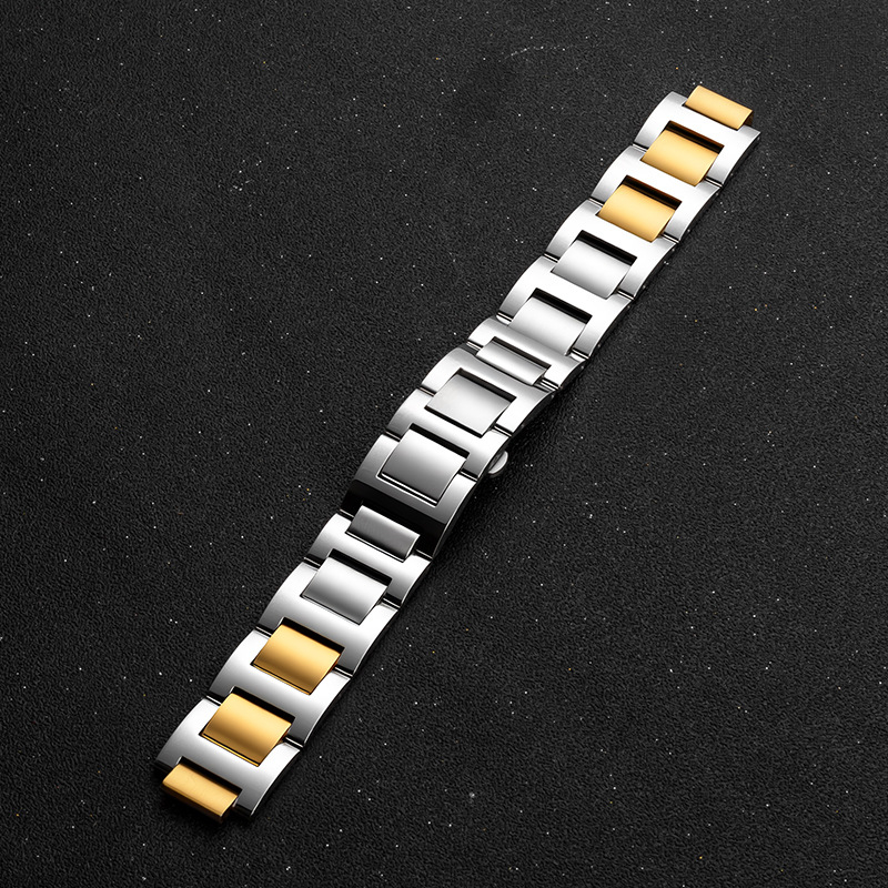 Kellari rihm roostevabast terasest – unisex, kumer serv, suve 2025 väljaanne