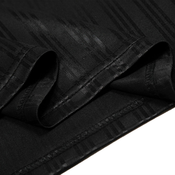 OREETA tričko s potlačou písmen, polyester, krátke rukávy, šikmý golier, stredná dĺžka, street hipster štýl, nepravidelný strih