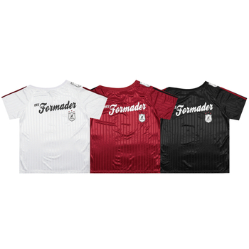 OREETA tričko s potlačou písmen, polyester, krátke rukávy, šikmý golier, stredná dĺžka, street hipster štýl, nepravidelný strih