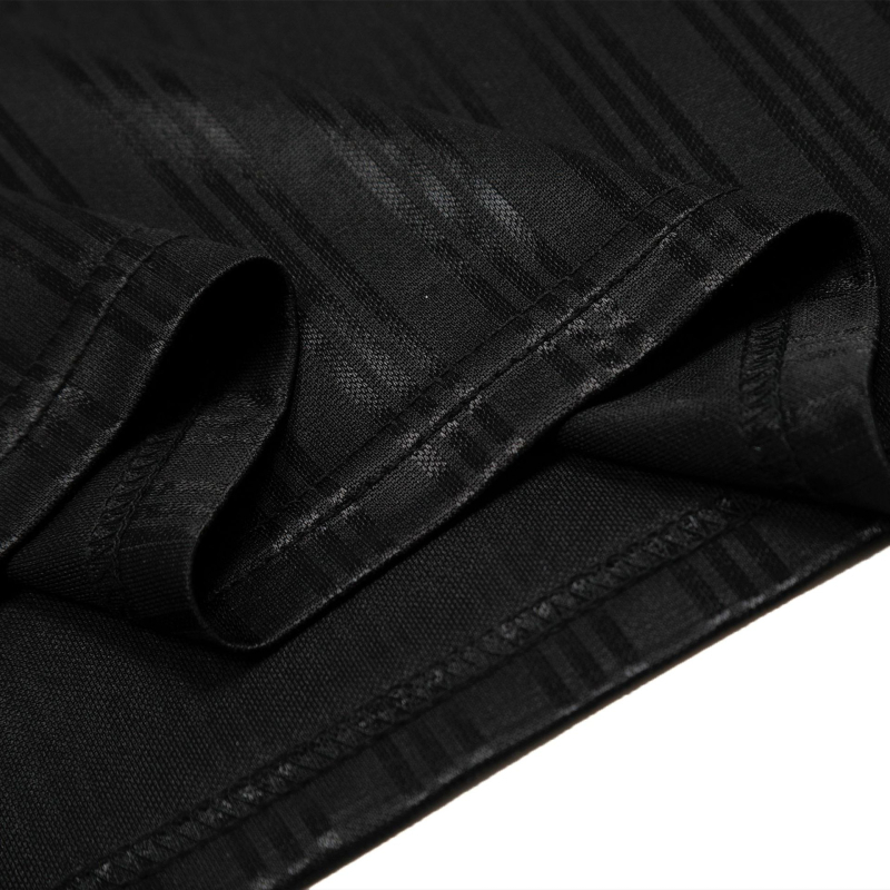 OREETA tričko s potlačou písmen, polyester, krátke rukávy, šikmý golier, stredná dĺžka, street hipster štýl, nepravidelný strih