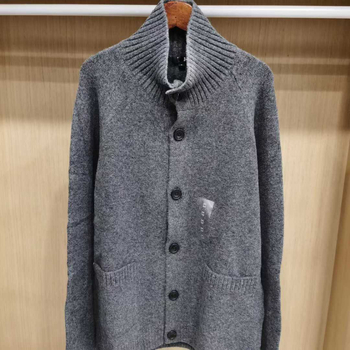 Cardigan tricotat – guler rotund, mâneci lungi, croială liberă, amestec acrilic-poliester, toamna 2025