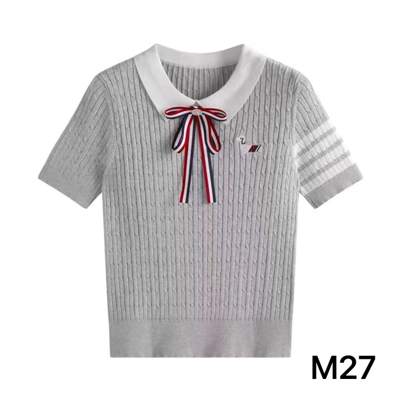 Ženski top od hladnog svile s izšivenim motivom šteneta s mašnicom, kapuljača, korejski stil, kratki rukavi