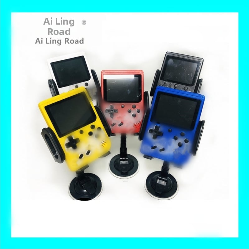 Ai Zero Road pārnēsamā spēļu konsole diviem spēlētājiem ar iebūvētu atmiņu, USB interfeisu, AV video izeju, vadu savienojumu, MP4 video atskaņotājs