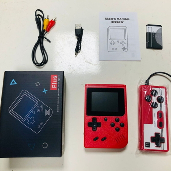 Portatīvā retro spēļu konsole, 40-in-1, diviem spēlētājiem, iebūvēta atmiņa, USB un AV izejas, MP4 video atskaņotājs