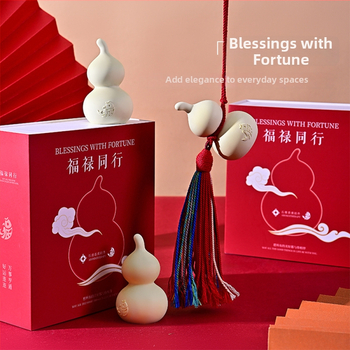 Pritaikytas kinų stiliaus gipso automobilio papuošalas su aromaterapijos funkcija – kvapų sklaida, kvapų šalinimas, vidaus dekoras