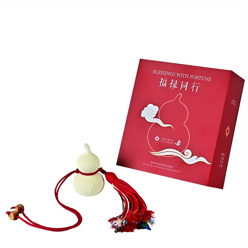 Pritaikytas kinų stiliaus gipso automobilio papuošalas su aromaterapijos funkcija – kvapų sklaida, kvapų šalinimas, vidaus dekoras