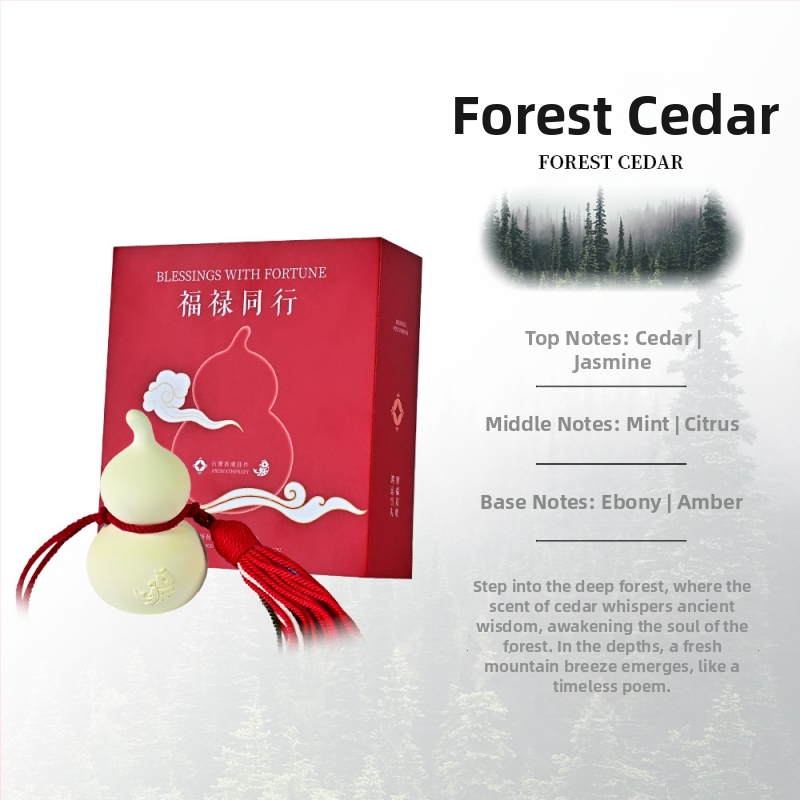 Pritaikytas kinų stiliaus gipso automobilio papuošalas su aromaterapijos funkcija – kvapų sklaida, kvapų šalinimas, vidaus dekoras