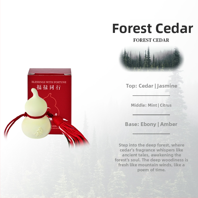 Pritaikytas kinų stiliaus gipso automobilio papuošalas su aromaterapijos funkcija – kvapų sklaida, kvapų šalinimas, vidaus dekoras