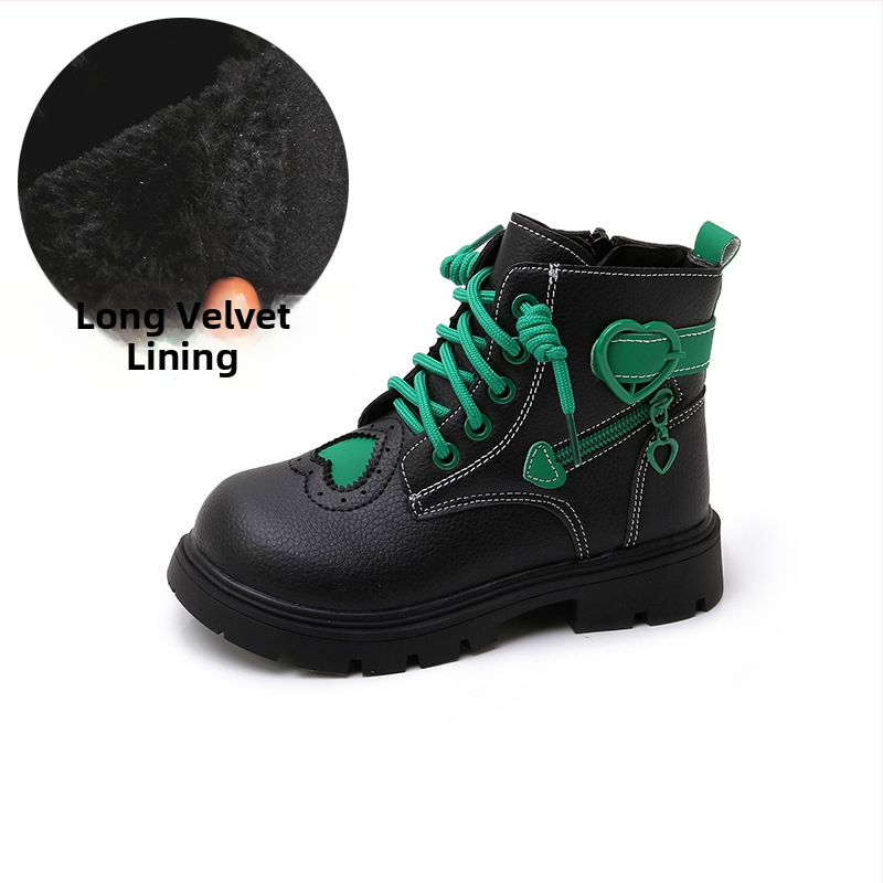 Laste Martin saapad kunstnahast ülaosaga, kummitald, külgmine tõmblukk, soe sünteetilise villaga sisetald, veekindlad