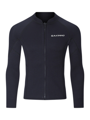 Unisex dugi rukav potaplinski top — SCR neopren visokoelastičan materijal, topao, sve sezone, za ronjenje.