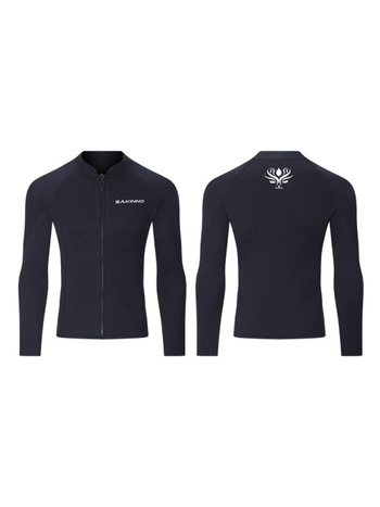 Unisex dugi rukav potaplinski top — SCR neopren visokoelastičan materijal, topao, sve sezone, za ronjenje.