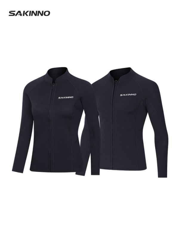 Unisex dugi rukav potaplinski top — SCR neopren visokoelastičan materijal, topao, sve sezone, za ronjenje.
