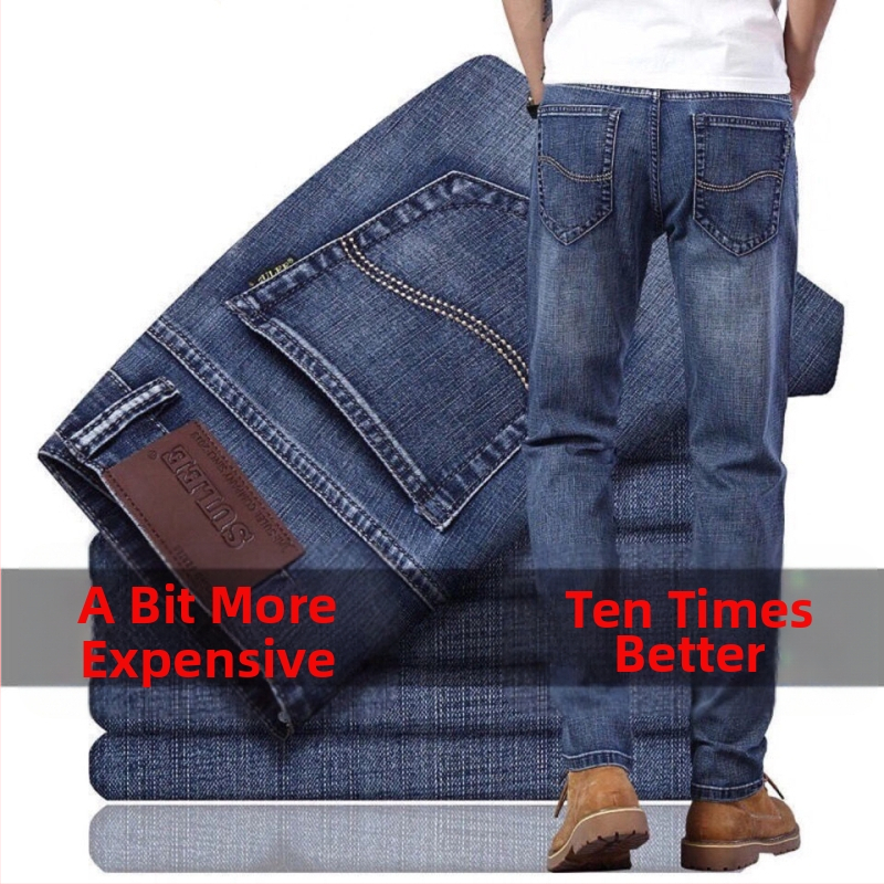 Vīriešu džinsi ar flīsa iekšējo pildījumu, taisns griezums, vidukļa vidējais augstums, kokvilnas denims, rāvējslēdzēja aizdare