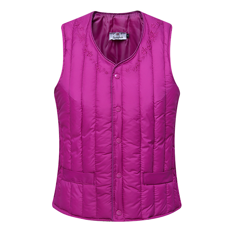 Sieviešu īsa dūnu-kokvilnas veste, slaids piegriezums, silta rudens–ziemas sezonai, literāri retro stils, regulārā versija, TR audums ar PVC ≤30%