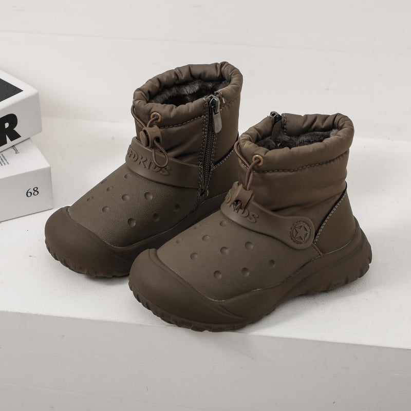 Mai Xiaomai vaikų atsparūs vandeniui sniego batai, unisex, su storu veliūro įdėklu ir minkšta padu