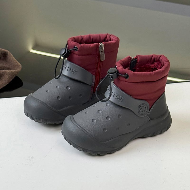 Mai Xiaomai vaikų atsparūs vandeniui sniego batai, unisex, su storu veliūro įdėklu ir minkšta padu