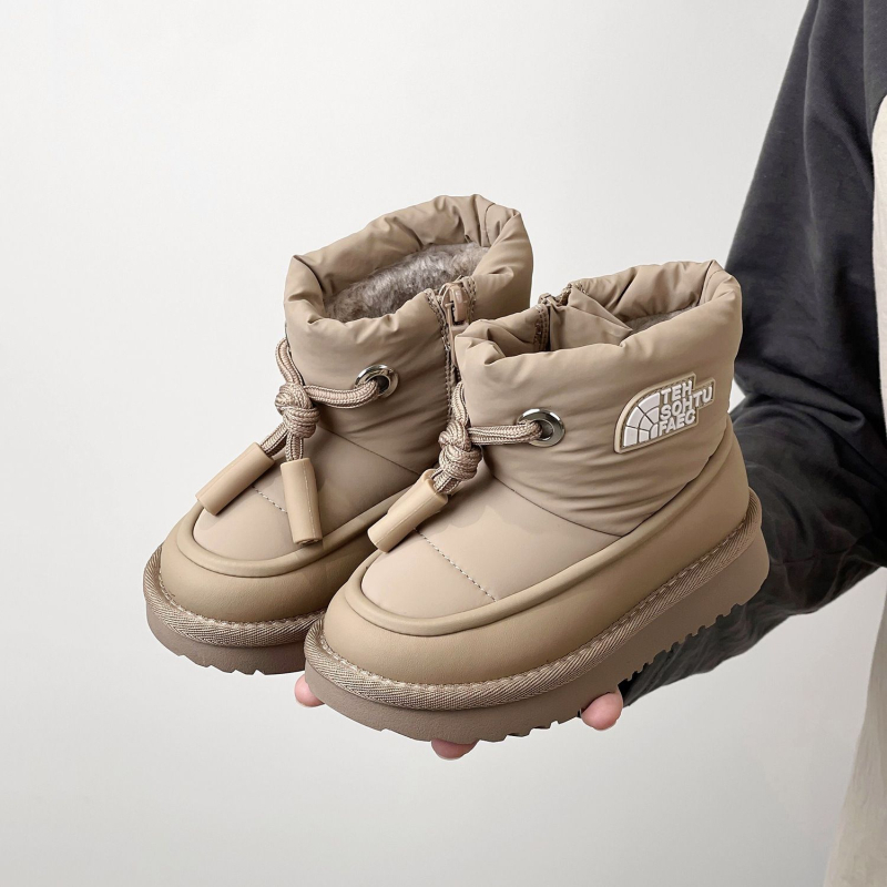 Laste lumeboootid, unisex, kunstnaha ülemine osa, TPR talla, vanusegrupp 4–16 aastat