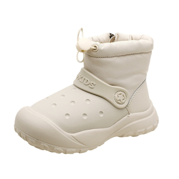 Mai Xiaomai Ghete de gleznă pentru copii — exterior, impermeabile și călduroase, talpă moale, unisex, 4–16 ani, stil casual