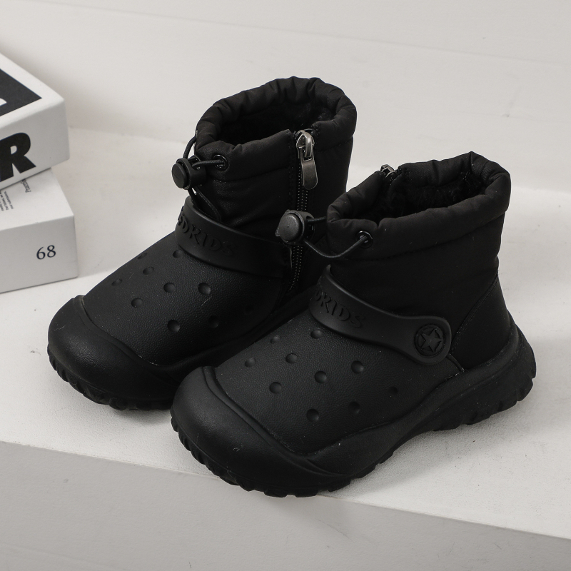 Mai Xiaomai Ghete de gleznă pentru copii — exterior, impermeabile și călduroase, talpă moale, unisex, 4–16 ani, stil casual