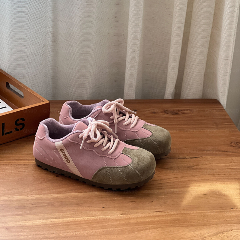 Vaikų sportbačiai, unisex, Velcro užsegimas, viršus iš kiaulės split odos, gumos padas, storinta konstrukcija