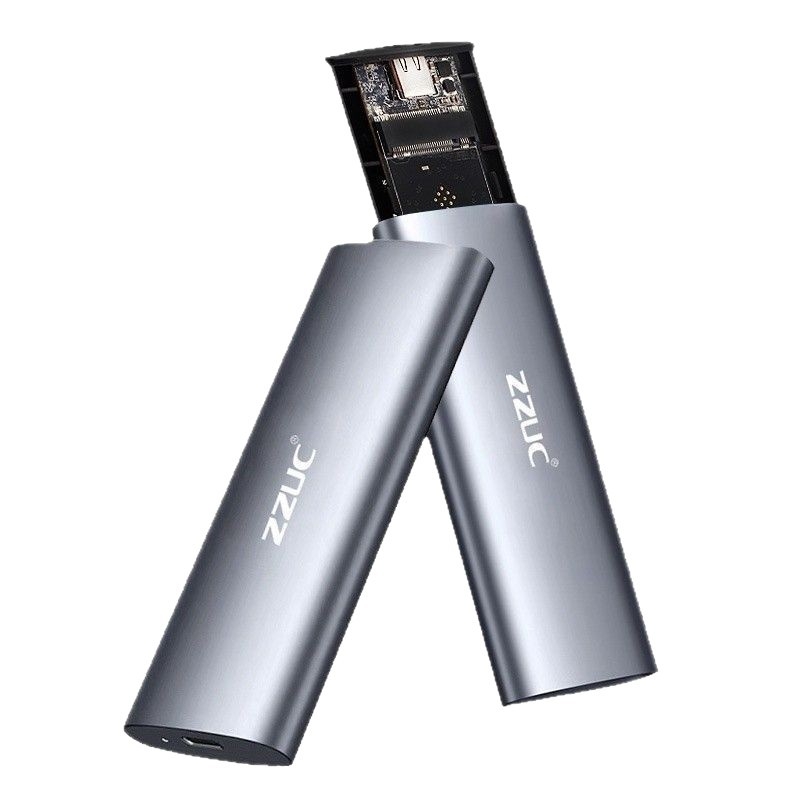 M.6 Beznástrojové SSD puzdro NVMe/NGFF, M.2, hliníková zliatina, až 8TB, USB-C 3.1/3.2