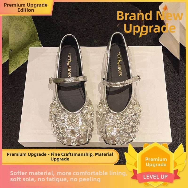 Sieviešu Mary Jane kurpes, Korejiešu ielas hipster stils, konopju audums vairāk nekā 95% sastāvs, līmēta konstrukcija, pavasaris 2025