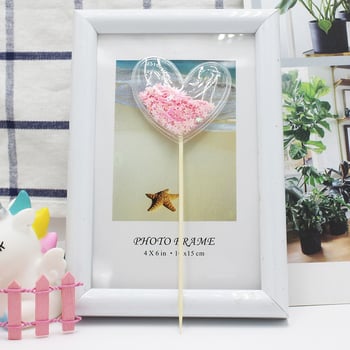 Απλές διαφανείς διακοσμήσεις κέικ: πεντάγωνα, αστέρια, καρδιές, καρδιές ροδακινί και σύννεφα. (Διακοσμήσεις ψησίματος)