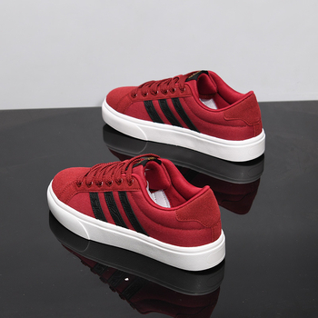 Unisex kanvas kurpes vasai – elpojošas, apaļš purns, zemais profils, virsma no kanvas, šņorēšana