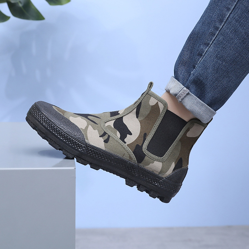 Slip-on tenisice od platna, unisex, prozračne, gumena potplat, EVA ulošak, vulkanizirani potplat, proljeće 2025 izdanje