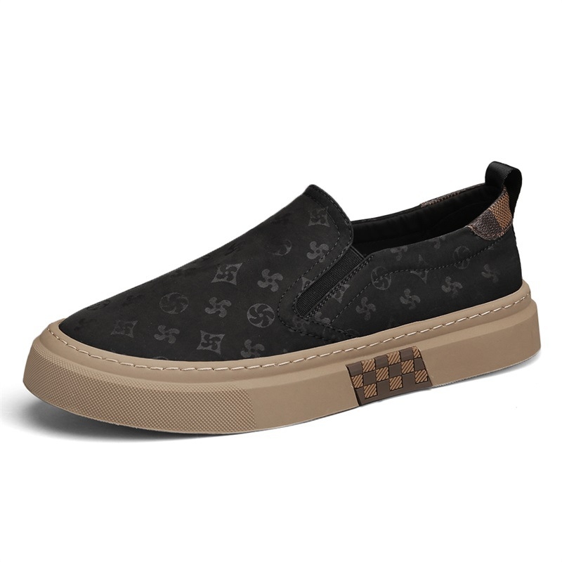 Loafers z plátna, letné, priedušné, s zaoblenou špičkou, gumovou podrážkou