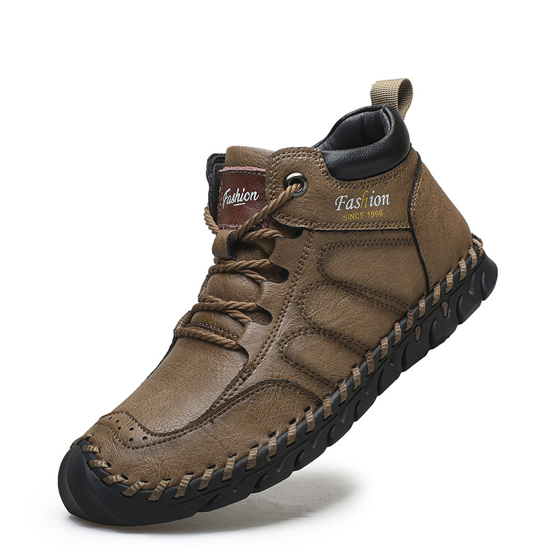 Martin čizme srednje visine, ručno šivane, zimske, gornji dio: Super Fiber, potplat: guma, uložak PU, podstava: umjetna koža