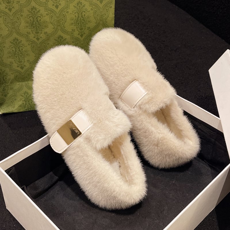 Női Mary Jane cipő szőrmés béléssel, PU felsőrésszel, műszőrös belsővel, gumitalppal, kerek orr, középmagas szár, 2025 őszi-téli kiadás