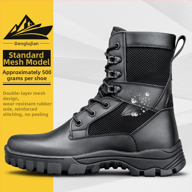 Unisex taktikalised välivarustuse jalanõud – ülilihtsad, hingavad, veekindlad, EVA tall, kõrge varvas