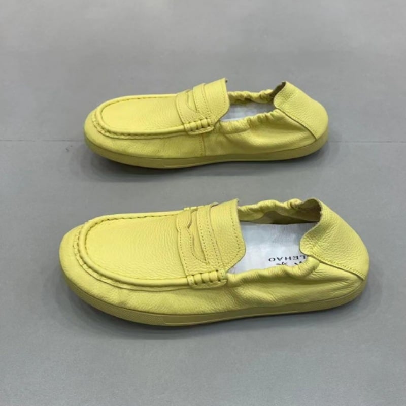 Meeste loaferid, hingavad, ülemine materjal: super kiud, terav nin, kummist talla