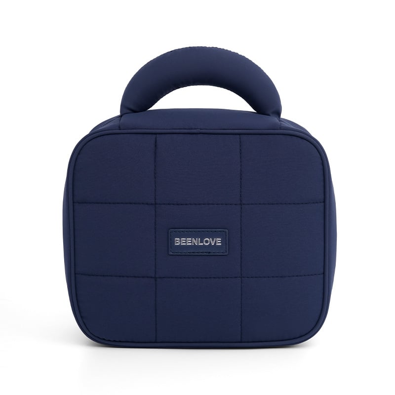 Beilian чанта за тоалетни и козметика, голям капацитет, мека подплата от памук, полиестерно тяло с нейлонова подплата, стил за пътуване и ежедневна употреба, за жени