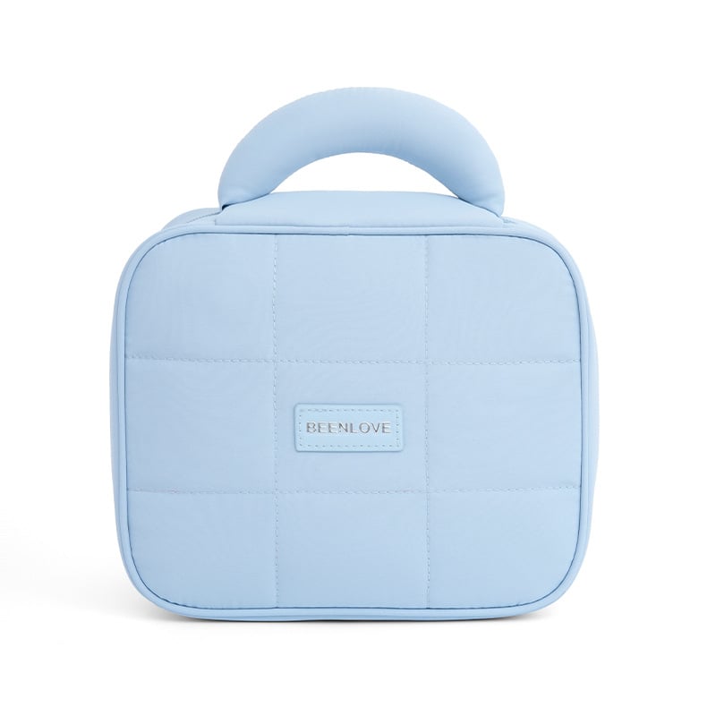 Beilian чанта за тоалетни и козметика, голям капацитет, мека подплата от памук, полиестерно тяло с нейлонова подплата, стил за пътуване и ежедневна употреба, за жени