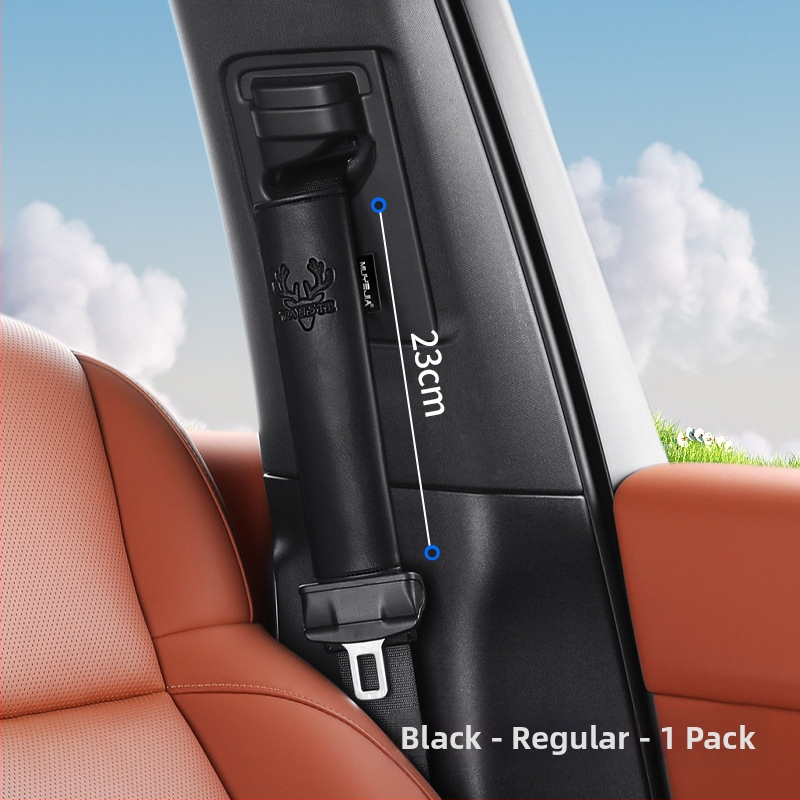 Cordovan nahast auto turvavöö kaitsekate – kulumise vastupidav, pikendatud õlarihm, logo trükk