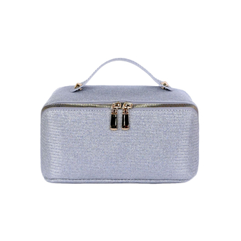 Nylonová kozmetická taška, polyesterová podšívka, vodotesná, rozšíriteľná kapacita, pre ženy, jesenné vydanie 2025